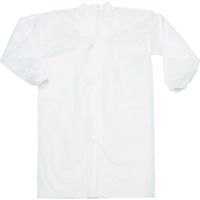 トラスコ中山 TRUSCO 【売切廃番】不織布使い捨て白衣 Lサイズ (10着入) TDRM-L 1袋(10着) 799-2505（直送品）