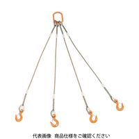 玉掛けワイヤロープスリング Wスリング （4本吊りタイプ） スリング径12mmタイプ
