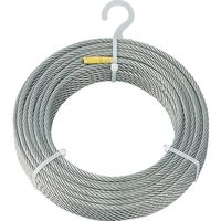 トラスコ中山 TRUSCO ステンレスワイヤロープ Φ8.0mmX10m CWS-8S10 1巻 818-8163（直送品）