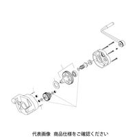 日本エマソン RIDGID ロールグルーパー用パーツ ドライブ シャフト F/915 16408 1パック(1個) 788-1525（直送品）
