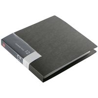 バッファロー（BUFFALO） CD&DVDファイルケース ブックタイプ 12枚収納 ブラック BSCD01F12BK 1個（直送品）