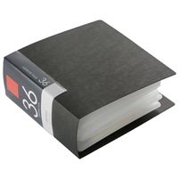 バッファロー BUFFALO CD&DVDファイルケース ブックタイプ 36枚収納 ブラック BSCD01F36BK 1個