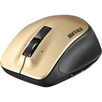 無線（ワイヤレス）マウス（静音） Premium Fitマウス ゴールド レーザー式/5ボタン/静音タイプ/Mサイズ BSMLW500MGD（直送品）