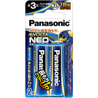 パナソニック 乾電池エボルタネオ　単３形　２本ブリスターパック LR6NJ/2B 1個（直送品）