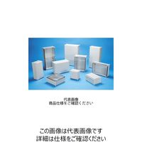 タカチ電機工業 BCAL型防水・防塵プラボックス カバー/ホワイトグレー・ボディー/ホワイトグレー BCAL285613G 1台（直送品）