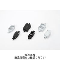 タカチ電機工業 TMC型防水・防塵ケーブルグランド付端子ボックス ライトグレー TMCー3PG 1個 TMC-3PG 1セット(2個)（直送品）