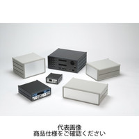 タカチ電機工業 MO型メタルシステムケース ブラック MO66ー16ー16B 1台 MO66-16-16B（直送品）