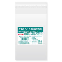 【ケース販売】SWAN OPP袋 ピュアパック 04T 10.5-15.5(はがき用) 006798490 (100枚入×10袋)（直送品）