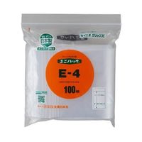 エスコ（esco） 140x100mm ポリ袋（チャック付/100枚） 1セット（1500枚：100枚×15袋） EA944C-140A（直送品）