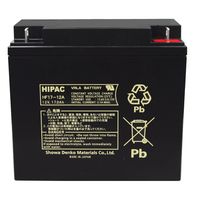 エナジーウィズ 産業用 小形制御弁式鉛蓄電池 HI-HF17-12A 1個（直送品）