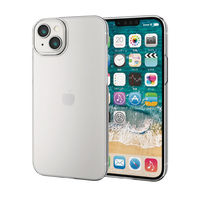 iPhone14 Plus ケース カバー ハード 軽量 薄型 クリア エレコム 1個（直送品）