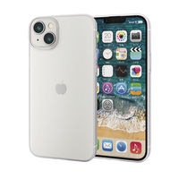 iPhone14 Plus ケース カバー ハード カメラ周り保護 クリア エレコム