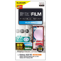 Galaxy A23 5G フィルム アンチグレア 衝撃吸収 指紋防止 マット PM-G227FLFPAN エレコム 1個（直送品）