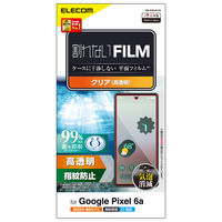 Google Pixel 6a フィルム 高透明 指紋防止 抗菌 指紋認証対応 PM-P221FLFG エレコム 1個（直送品）