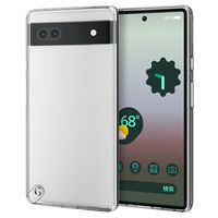 Google Pixel 6a ケース カバー ハイブリッド 耐衝撃 弾力性 クリア PM-P221HVCKCR エレコム 1個（直送品）