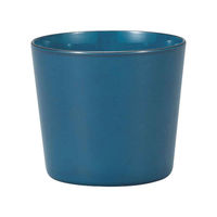 宮本産業 そば猪口 230ml 藍彩 プラスチック 皿 食器 山中塗り 日本製 336166 1個（取寄品）