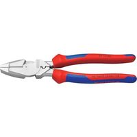 KNIPEX 架線工事用強力ペンチ圧着付 0915-240 1丁 337-1109（直送品）