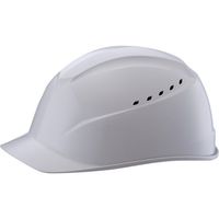 谷沢製作所 タニザワ エアライトS搭載ヘルメット(アメリカンタイプ・溝付・通気孔付) 帽体色:グレー 01230-JZ-GR5-J 1個（直送品）