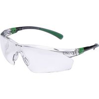 Univet ユニベット 二眼型保護メガネ 506UP ブラック×グリーン 506U.06.01.00 1個 380-0798（直送品）