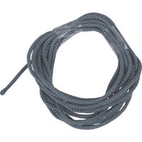 トラスコ中山 TRUSCO ナイロン丸紐 3M グレー FRW-1010 1袋(1本) 381-0508（直送品）