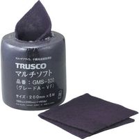 トラスコ中山 TRUSCO まとめ買い マルチソフト #320相当 200mmX6m(4ロールセット) GMS-320-4P 1セット(4巻)（直送品）