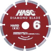 ワキタ MEIHO ダイヤモンドブレード 155mm 乾式 HD-6 1枚 195-1480（直送品）