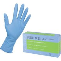 旭創業 Asahi ニトリル手袋 エクストラフリーS ブルー(100枚入) 11432 1箱(100枚) 363-7238（直送品）