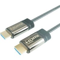 ホーリック 光ファイバー HDMIケーブル 75m メッシュタイ HH750-607GY 379-0840（直送品）