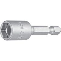 ASW エーエスダブリュー ソケットビット 差込角6.35x対辺8.0mm 全長50mm 062007 1個 383-1336（直送品）