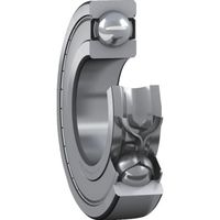 SKF 単列深溝玉軸受 軸受両端鋼板シールド 内径30mmX外径55mmX幅13mm 6006-2Z 390-6316（直送品）