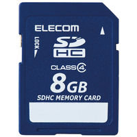 エレコム SDHCカード データ復旧サービス付 Class4 8GB MF-FSD008GC4R 5個