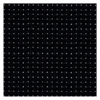 オリムパス製絲 刺繍布 ジャバクロス中目 45×50cmカット布 黒 3000 OLY3000-2014 3枚（直送品）