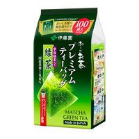 伊藤園 おーいお茶 プレミアムティーバッグ 抹茶入り緑茶 1個（100バッグ入）