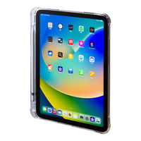 サンワサプライ 第10世代iPad 10.9インチ用ペン収納ポケット付きクリアカバー PDA-IPAD1918CL 1個（直送品）