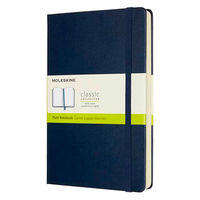 モレスキン クラシック ノートブック エクスパンデッド ハード ラージ(無地)サファイアBL QP062EXPB20 1冊（直送品）