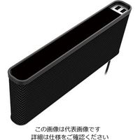 カシムラ 車用 サイドポケット USB2ポート付 DC-020 1セット(10個)（直送品）