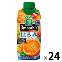 カゴメ 野菜生活100 Smoothie（スムージー）はるみ＆アップルマンゴーMix 330ml 1セット（24本）