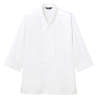 チトセ 白衣（八分袖） 兼用 ホワイト DN-8906