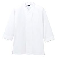 チトセ 白衣(八分袖) 兼用 ホワイト SS DN-8908 1枚（取寄品）