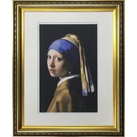 美工社 真珠の耳飾りの少女　絵画　ポスター IFA-60897 １個（直送品）