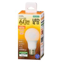 株式会社オーム電機 LED電球 A E26 7.1W
