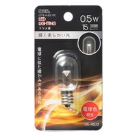 オーム電機 LED T20E12 0.5W LC 06-4603 1個