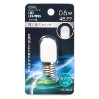 株式会社オーム電機 ＬＥＤ　Ｔ２０Ｅ１７　０．８Ｗ　Ｎ 06-4623 1個（直送品）