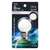 株式会社オーム電機 ＬＥＤ　Ｇ４０Ｅ２６　１．４Ｗ　Ｎ 06-4672 1個（直送品）