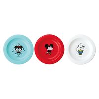 スケーター P4 小皿3Pセット(15cm) カナヘイ/ミッキー&フレンズ 614293-P4 1個（直送品）