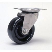 シシクSISIKUアドクライス シシク 耐熱樹脂車輪付キャスター 自在 125径 ステンレス LIX-PHN125G 1個 135-0259（直送品）
