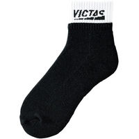 VICTAS（ヴィクタス) 卓球 ソックス 2TONE SHORT SOCKS XL ＢＫ 662102 3双（直送品）