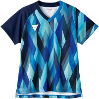 VICTAS（ヴィクタス) 卓球 ゲームシャツ V-LGS244 XL ブルー 512203 1枚（直送品）