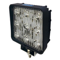 日本ボデーパーツ工業 LED作業灯(角) 10V-80V 共通27W【LSL-1007B】 293337 0001 1台（直送品）