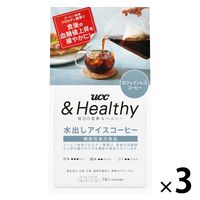 【水出し】UCC上島珈琲 UCC &Healthy(アンドヘルシー) コーヒーバッグ 水出しアイスコーヒー 1セット（12バッグ：4バッグ入×3袋）